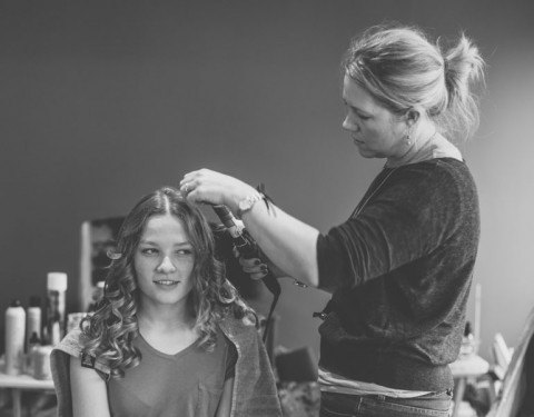 claire mathers creative wedding hair